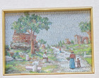 Vintage Italian Mosaic By Soufi -- Same Studio And Style As Franchino