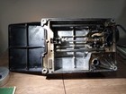 1952 Singer Featherweight 221-1 Sewing Machine   Case With Attachments
