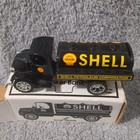 1935 Mack Tanker Bank Shell Gas Locking Coin Bank Scale Model Die Cast Gj-3011
