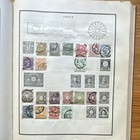 Worldwide Stamp Collection Album Japan Germany India Great Britain France