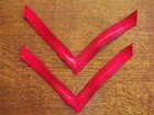 Original Us Army Span Am Indian War Artillery Corporal Chevrons Pair From Bundle