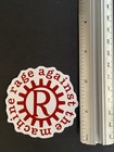 Rage Against The Machine Logo Sticker Red Ca 90s Nu Metal Rock For Laptops New