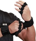 Men Fitness Gloves Weight Lifting Gym Workout Training Wrist Wrap Strap Women Us