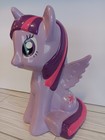 My Little Pony Twilight Sparkle 9 5    Ceramic Piggy Coin Bank Hasbro 2014