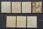 Gold Coast Qv 1884-91  Short Set To 1    Wmk Crown Ca  Used  Sg 11-18