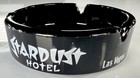 Vintage Stardust Resort Hotel Las Vegas Black Glass Ashtray Nevada Nv Casino