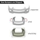 Front Bumper Cover Fit For 2016 2017 2018 2019 2020 2021 Tesla S New
