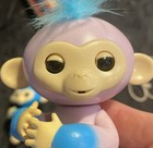2 Fingerlings Interactive Baby Monkeys - In Pink And Blue Colors 