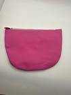 Pink Floral Zipper Pouches Set Of 2 - Ipsy Cosmetic Bags With Rose Gold Accents