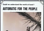 R e m      Rare Original 1992 Warner Music Promo Poster  automatic For The People 