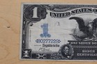 1899  1 Large Black Eagle Silver Certificate Bill Note   look   Free Shipping