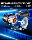 Fuel Transfer Pump Electric Gasoline Diesel Kerosene Pump 12v Dc 12 Gpm Nozzle