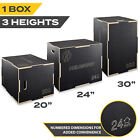 3 In 1 Non-slip Plyo Box - Jump Plyometric Box For Training   Conditioning