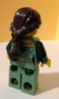 Lego Cty0444 Castle Female - Minifigure - Town city castle Kingdoms - Sand Green