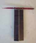 Purple Slag Stained Glass Kaleidoscope Prismatic Oil Wand Color Glitter In Box