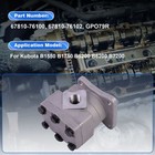 Hydraulic Gear Pump 67810-76100 Fits Kubota B1550 B1750 B5200 B6200 B7200 B8200