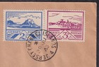 1943 Jersey Occupation 2d   3d Views Fdc  Jersey Cds