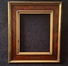 Antique Eastlake Walnut Victorian Gold Gilt Picture Frame 15 