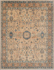 Turkish Vintage Style Beige Oushak Rug 8x10 9x12 10x14 12x15 Rugs For Livingroom