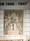 French Guiana Stamps Collection Page 1886-1947 Incl 5f   Airmail Issues