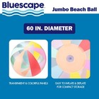 Multicolor Inflatable Jumbo Beach Ball  60   Age 3   Up  Unisex