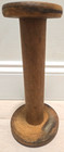 Vintage Large Industrial Wooden Spool Textiles Farmhouse Sewing Decor