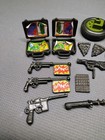 Lot Of 13 Vintage Teenage Mutant Ninja Turtles Black Weapon Accessories Tmnt