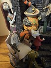 Vtg Rare Nightmare Before Christmas Mantle Clock Disney Store
