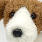 Russ Berrie Yomiko Plush Small 7  Stuffed Animal Puppy Dog Brown White Korea
