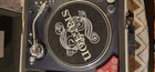 Oldskool Dj Setup Turntables Mixer Headphones And Road Ready Coffin