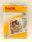 Kodak Standard   Premium 48 64 66 Lb Glossy Photo Paper 80 Sheets Brand New