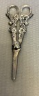 Vintage Silver Plated Grape Shears Scissors Figural Fox Aesop s Fable Handles 6 