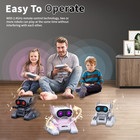 Robot Toy For Kids  Remote Control Robot Toy Intelligent Walking 360  body Spinni