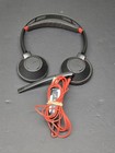 Plantronics Poly C5220 Over The Head Blackwire Binaural Stereo Headset free Ship
