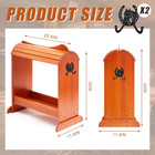 Pine Wood Saddle Rack 30  X 25 6  X 12  Horse Saddle Rack Stand For Western Sadd