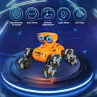 Robot Toy 8 Wheels Rc Stunt Robot Toys For Boys Ages 6 7 8-12 13 14 Year Old Kid