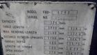 Amada Fbd-1253 125 Ton X 10  Cnc Press Brake 230 460v 3ph Back Gauge W dies
