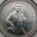 2024 W Harriet Tubman Commemorative Silver Dollar Pcgs Ms-70 First Strike