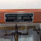 Antique Central Scientific Company Brass Seederer-kohlbusch Wooden Cased Scales