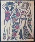 Sailor Jerry Traditional Vintage Style Tattoo Flash 19 Sheets 11x14  Old School