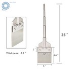 6     25  Sds Max Floor Scraper 6  Wide Tile Removal Bit And Heavy Duty Blade New