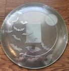 Martha Stewart Glow In The Dark Halloween Bat 3-piece 16  Platter Set