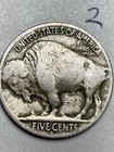 1913-d Type 2 Buffalo Nickel  Good Condition   2  Rare Date