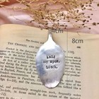 Spoon Shape Spoon Bookmark Funny Book Page Mark Student Stationery Books Lovers