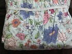 Pottery Barn Teen Bettina  Ruched Floral   Duvet Cover  Twin New Blue