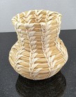 Native American Papago Basket - Urn vase Shape - Handmade