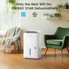 Waykar 30 80  120  150 Pint Energy Star Dehumidifier With Pump For Home Basement
