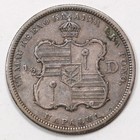 1883 Kingdom Of Hawaii Half 1 2 Dollar - King Kalakaua I