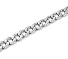 12 Mm Cuban Link Chain  Necklace Silver Plated Ss Various Length Miami