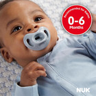 Nuk Timeless Comfy Pacifier   100  Silicone  One-piece Design   Bpa-free  Gentle